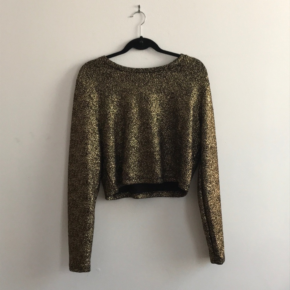 Forever 21+ Gold Top